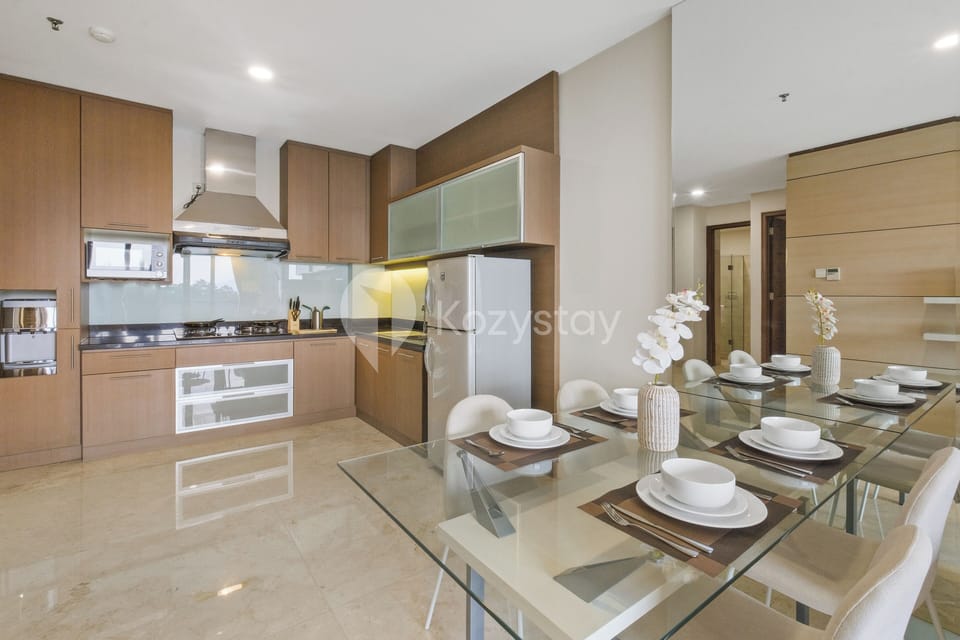 Apartment, 2 Bedrooms, City View | Dining room