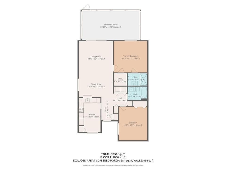 House, Multiple Beds (High Tide Hideaway) | Floor plan