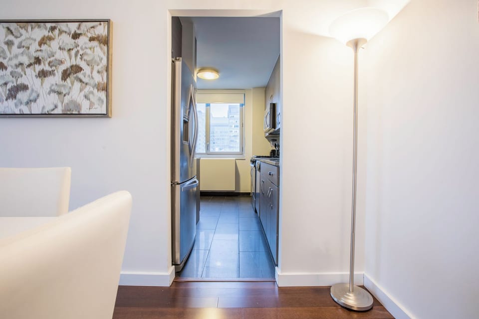 Family Apartment, 3 Bedrooms, Kitchen, City View | Private kitchen | Full-size fridge, microwave, oven, stovetop