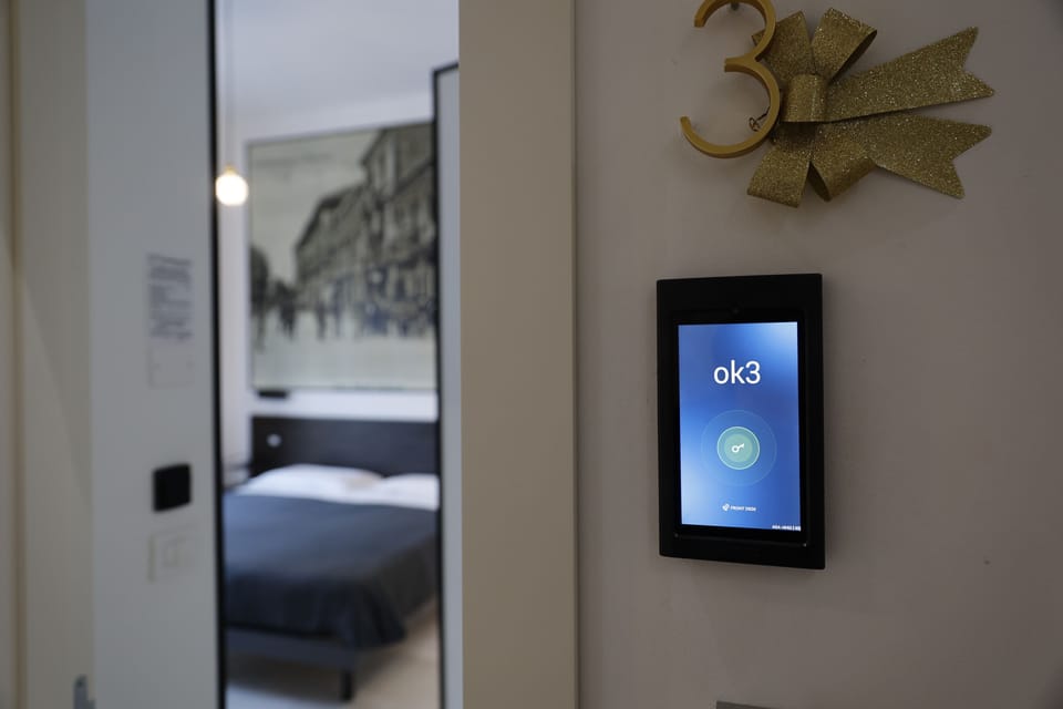 Comfort Double or Twin Room, 1 Queen Bed, Private Bathroom, City View | Living area