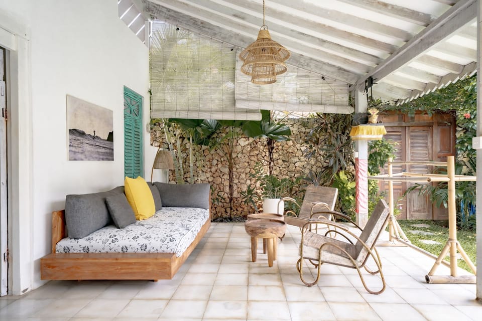 Deluxe Villa, 3 Bedrooms, Pool View | Living room