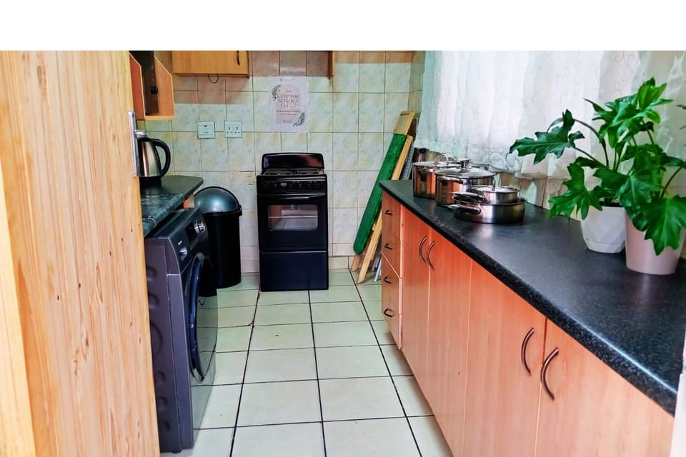 Mini-fridge, microwave
