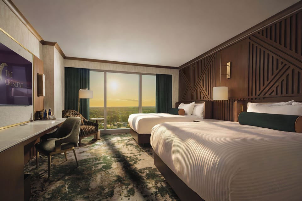 Deluxe Room, 2 Queen Beds | Premium bedding, pillowtop beds, in-room safe, cribs (surcharge)