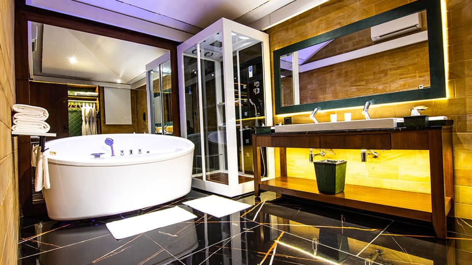 Glamping Tent | Bathroom | Bathrobes