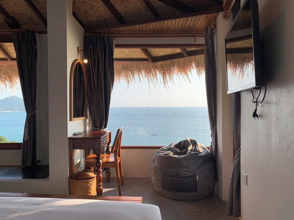 Exclusive Villa, Ocean View | In-room safe, blackout drapes, free WiFi
