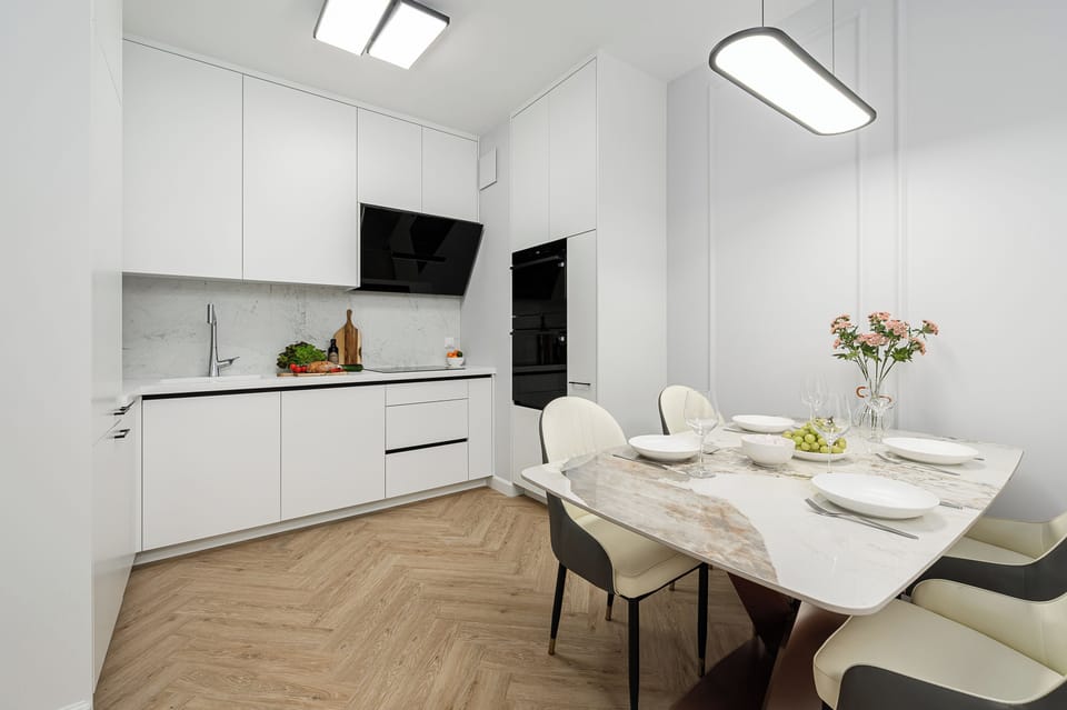 Apartment, Balcony | Private kitchen | Electric kettle, toaster