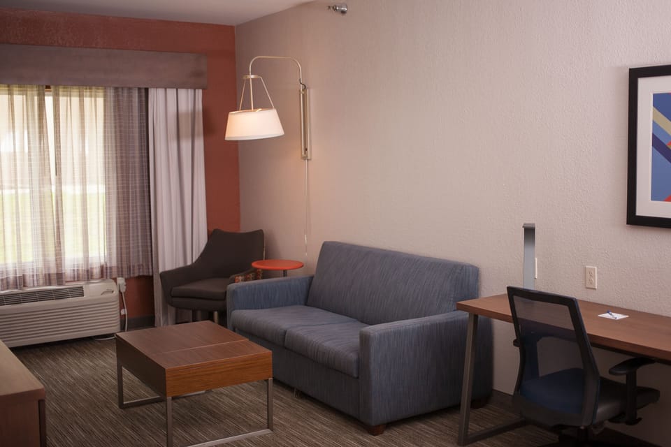 Suite, 1 King Bed with Sofa bed | In-room safe, desk, iron/ironing board, cribs/infant beds