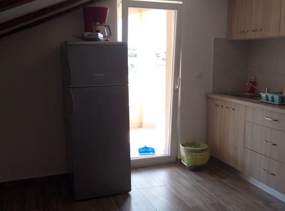 Apartment (Two Bedroom Apartment With Terrace) | Private kitchen | Fridge