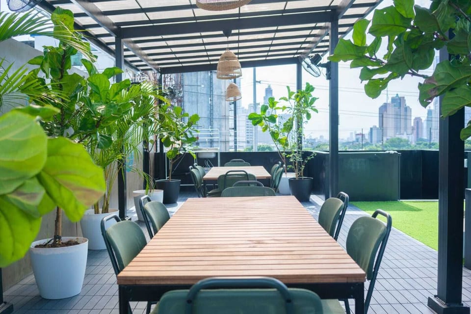 Rooftop terrace