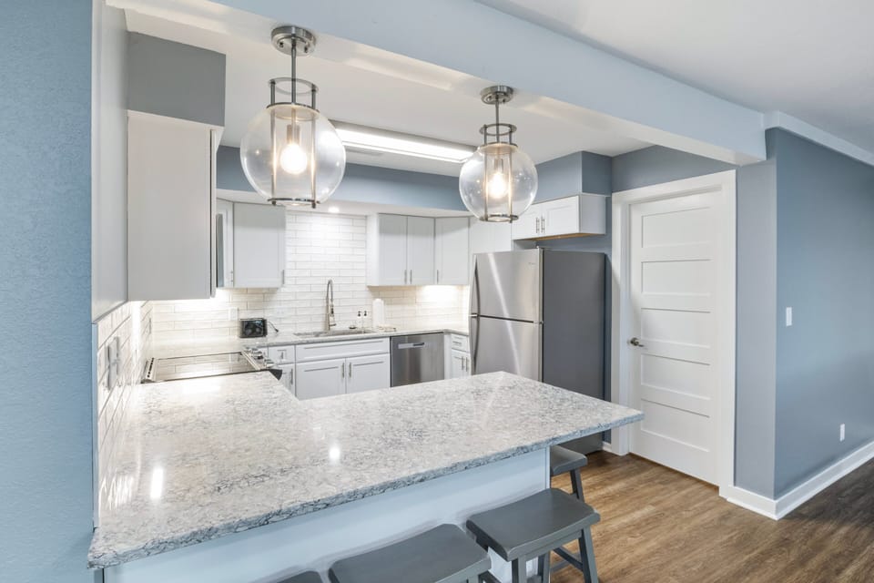 Condo, Multiple Beds, Patio (Castaway Cove Unit 6) | Private kitchen