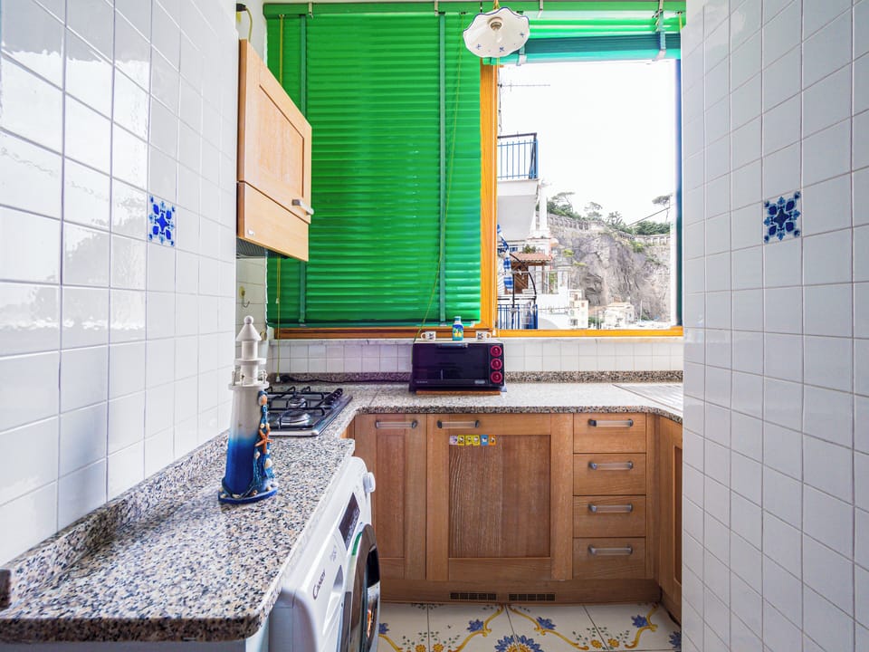 Classic Studio, Sea View | Private kitchen | Fridge, oven, stovetop, espresso maker