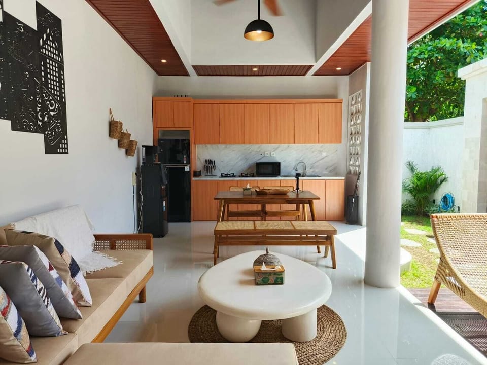 Villa, Non Smoking | Living area | 43-inch Smart TV with digital channels