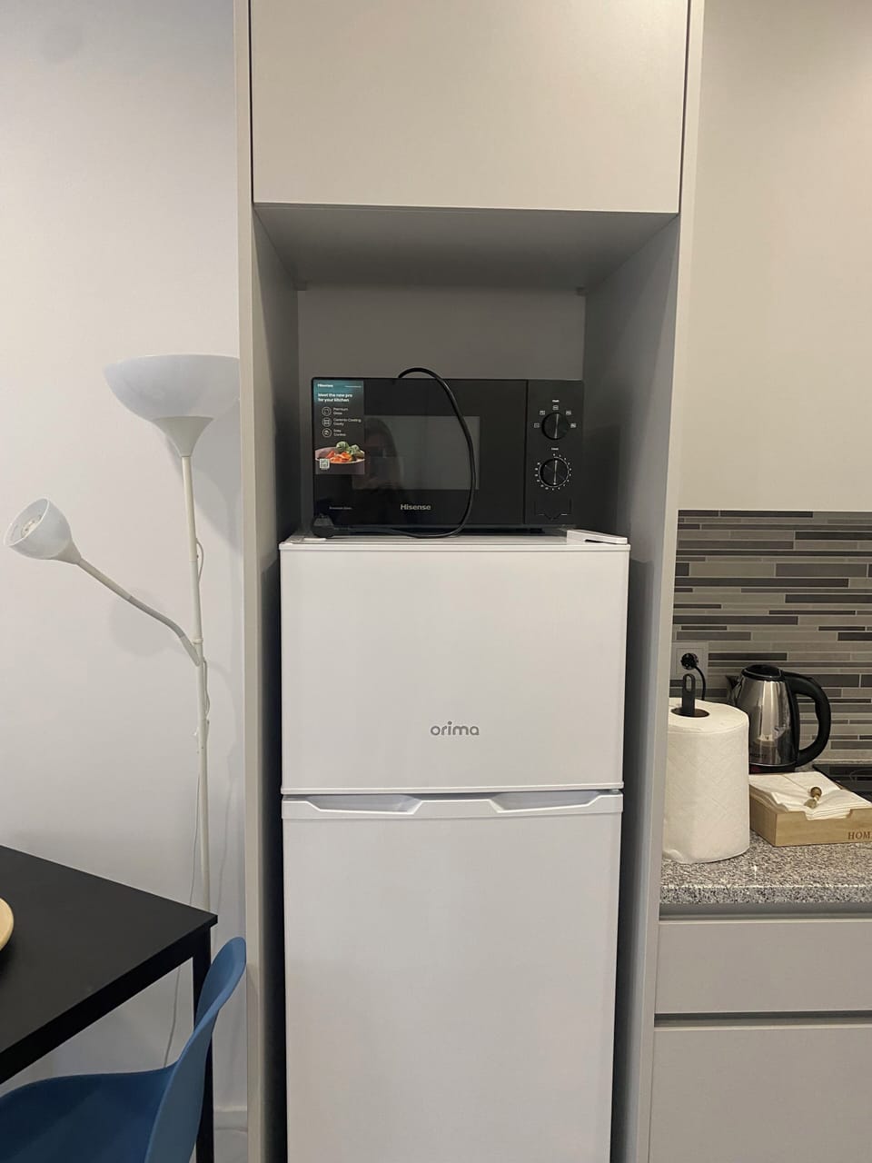 Comfort Apartment, Kitchenette, River View | Private kitchen | Electric kettle