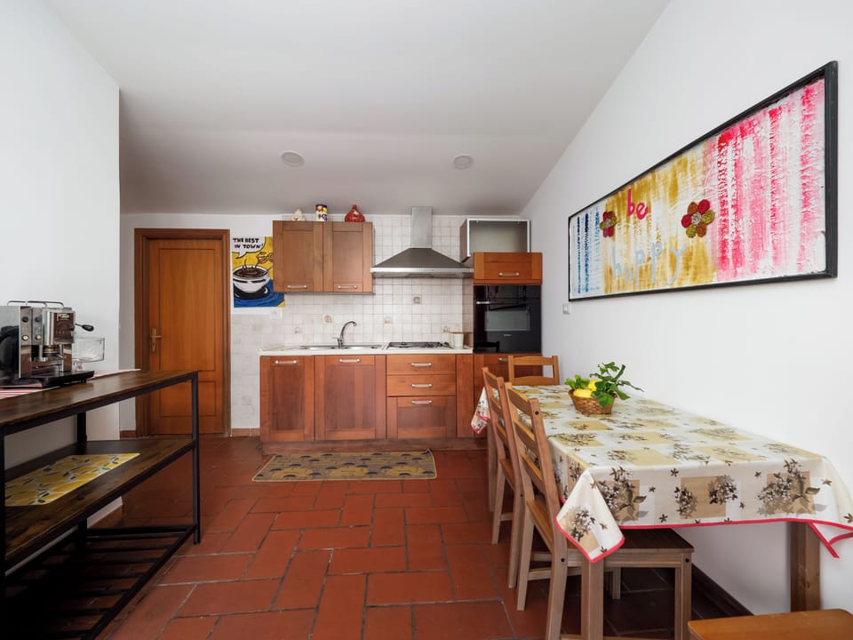 Panoramic House, Partial Sea View | Private kitchen | Fridge, oven, stovetop, electric kettle