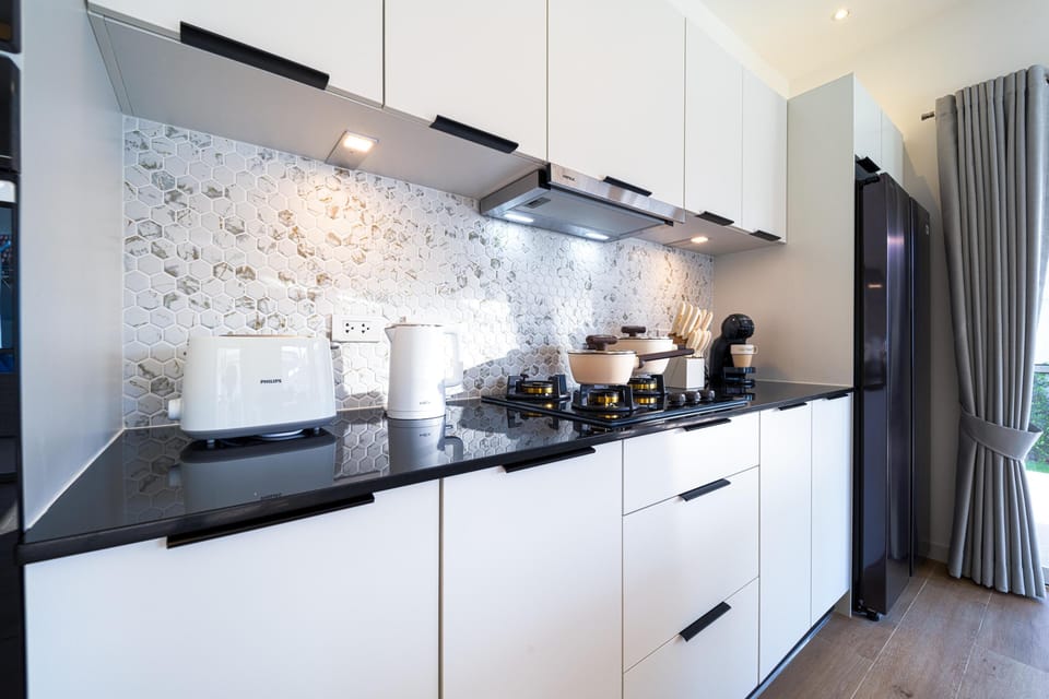 Villa, 3 Bedrooms, Private Pool, Pool View | Private kitchen | Toaster