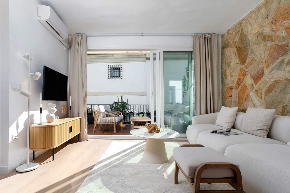 Apartment (1 Bedroom) | Living area