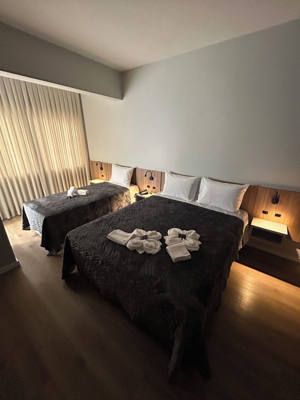 Family Double Room | Minibar, desk, laptop workspace, iron/ironing board