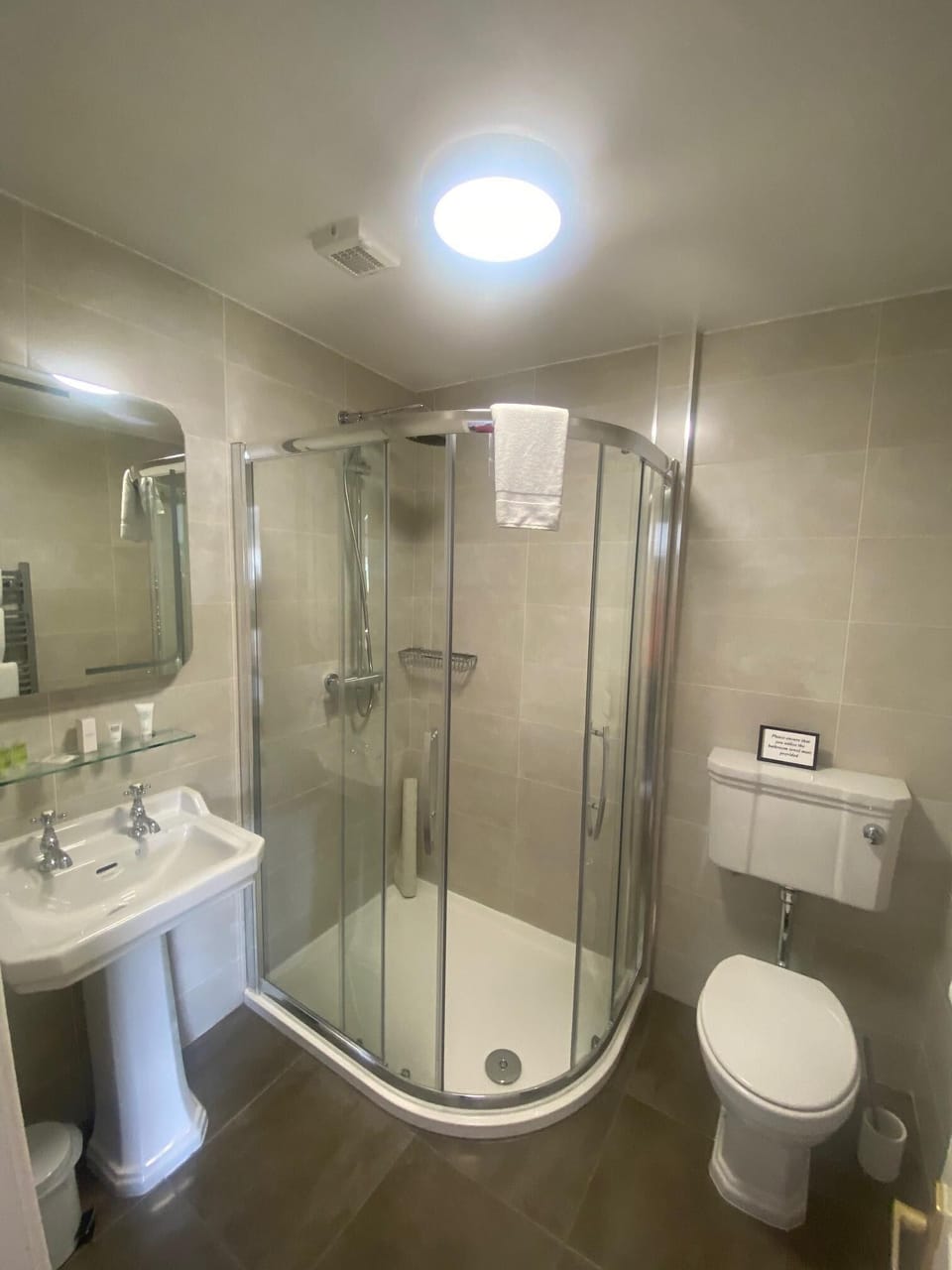 Double Room, Ensuite, Sea View | Bathroom