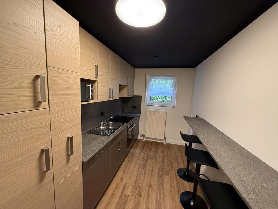 Two Bedroom Apartment | Hypo-allergenic bedding, down comforters, desk, soundproofing
