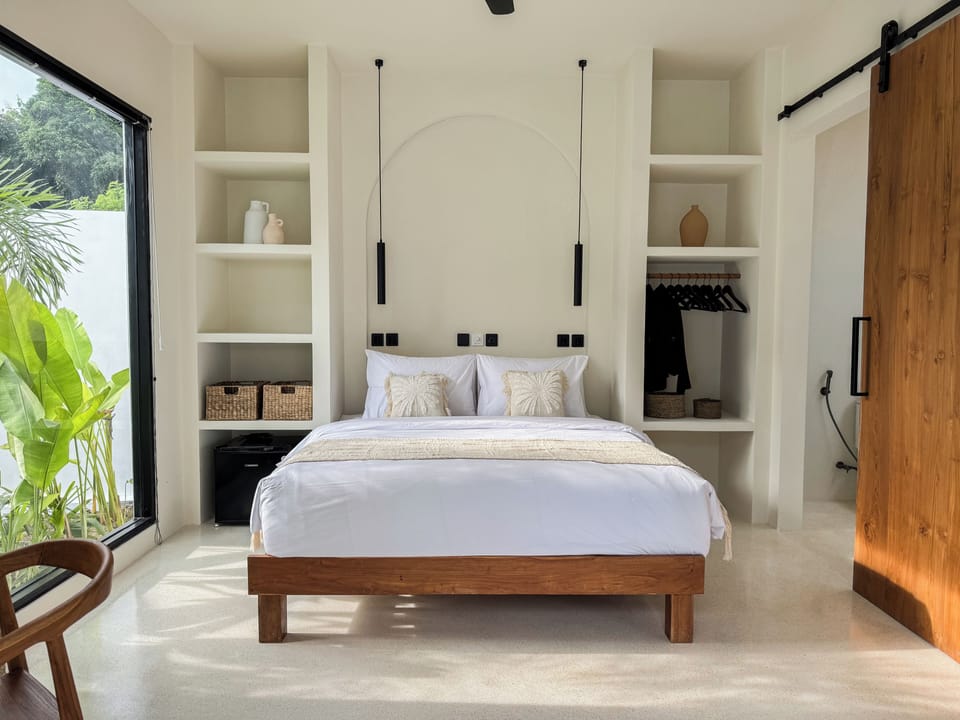 Deluxe Double Room, Pool View | In-room safe, blackout drapes, iron/ironing board, free WiFi