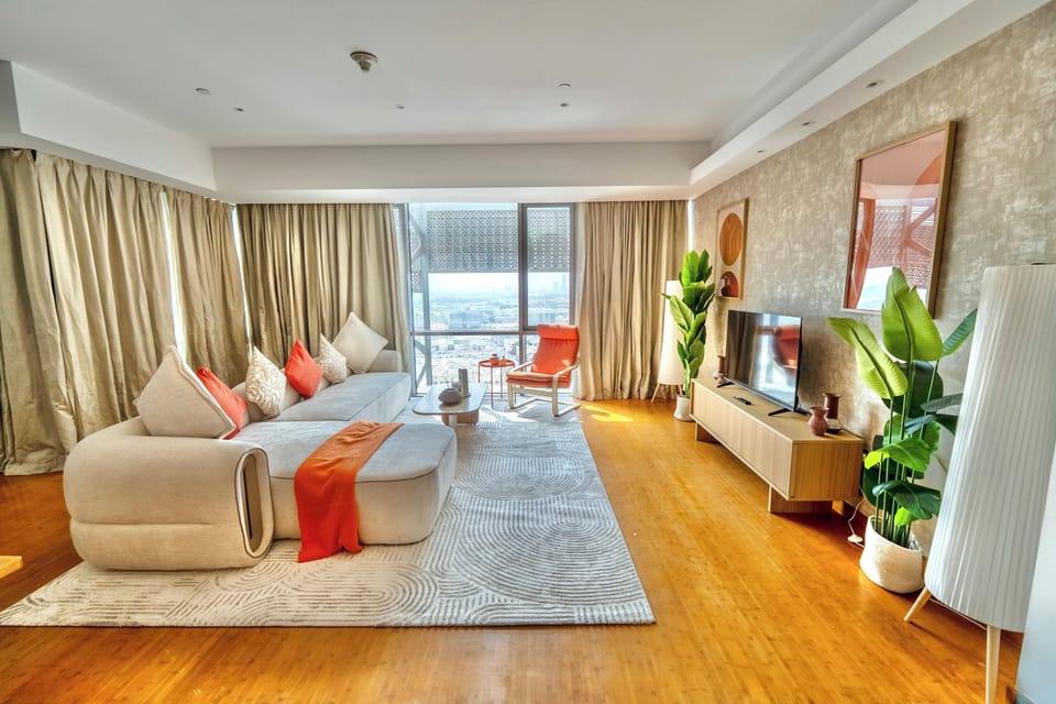 Premium Apartment, City View | Desk, free WiFi