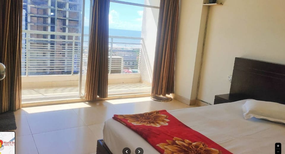 Deluxe Double Room, Balcony, Beach View | View from room