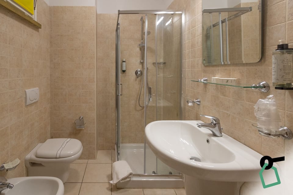Deluxe Double or Twin Room, Balcony | Bathroom | Shower, hair dryer, towels