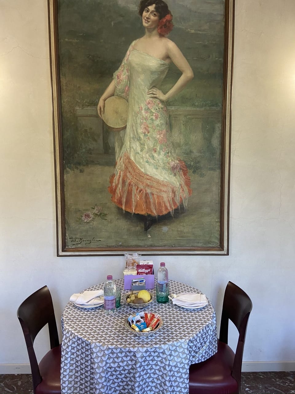 Daily buffet breakfast for a fee