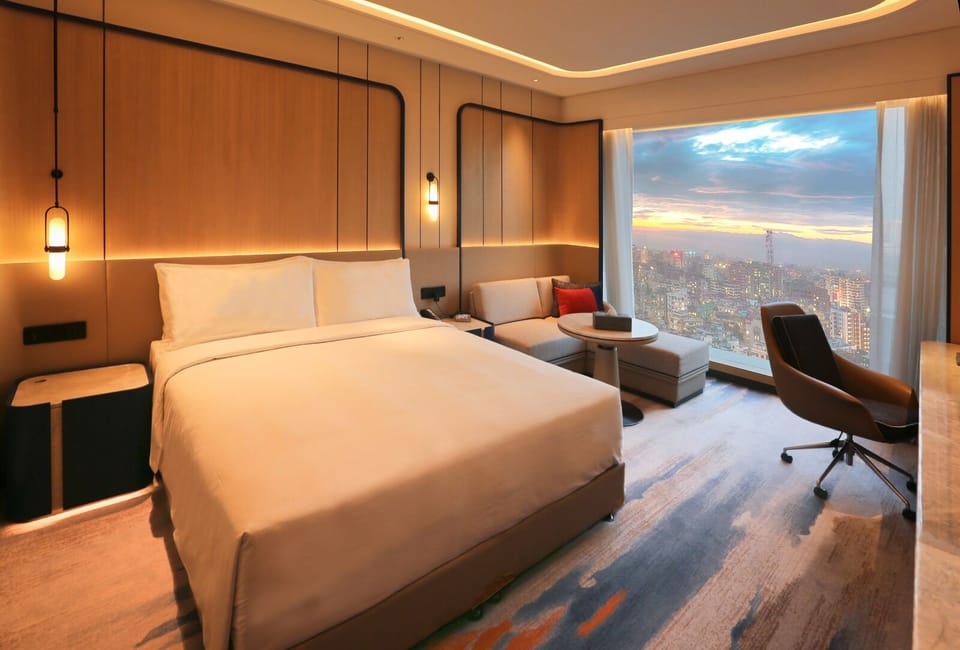 Premium bedding, individually decorated, individually furnished, desk
