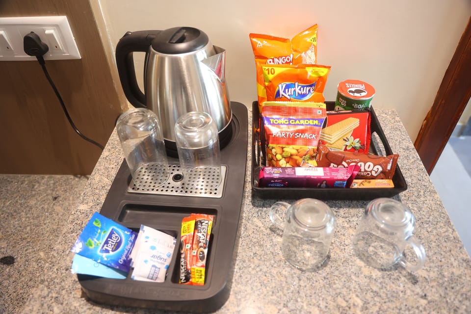 Luxury Double Room, Balcony, Garden View | In-room safe, blackout drapes, iron/ironing board (on request)