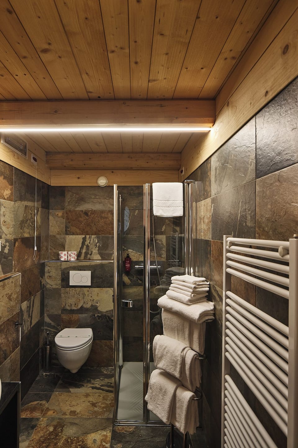 Deluxe Triple Room | Bathroom | Shower, hair dryer, towels, soap