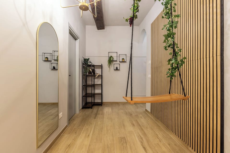 Apartment | Living area | 70-cm Smart TV with digital channels
