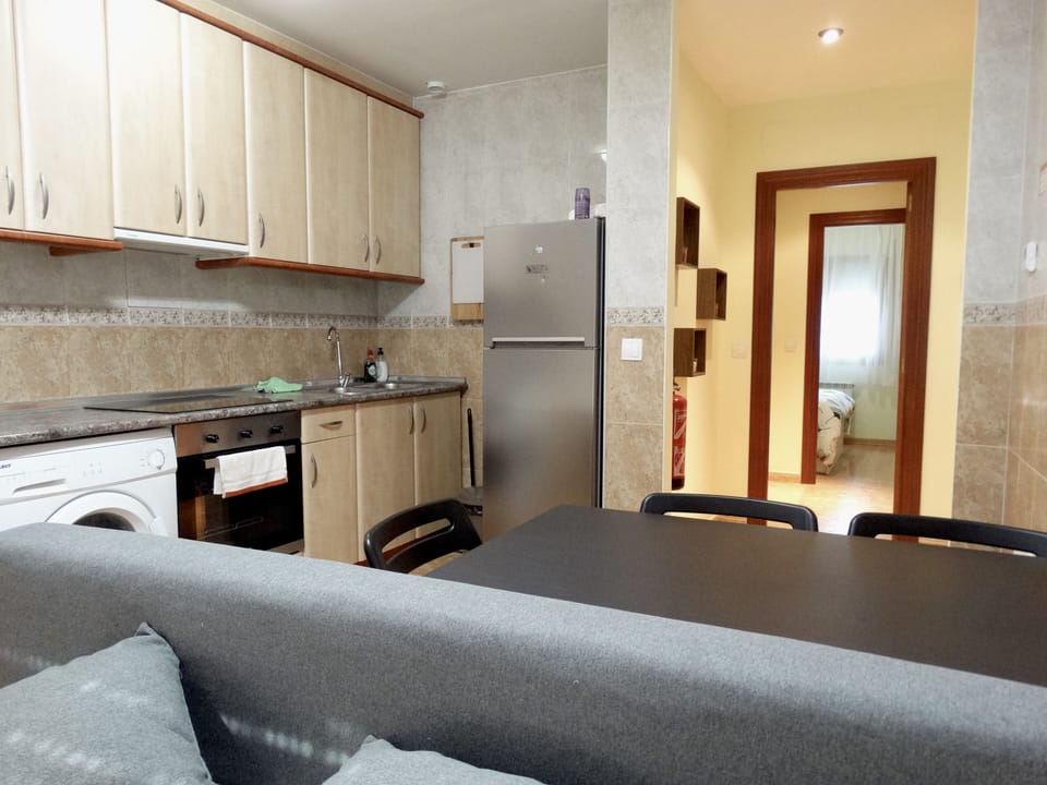 Apartment, 1 Double Bed with Sofa bed, Kitchen | Living area | 35-inch flat-screen TV with satellite channels