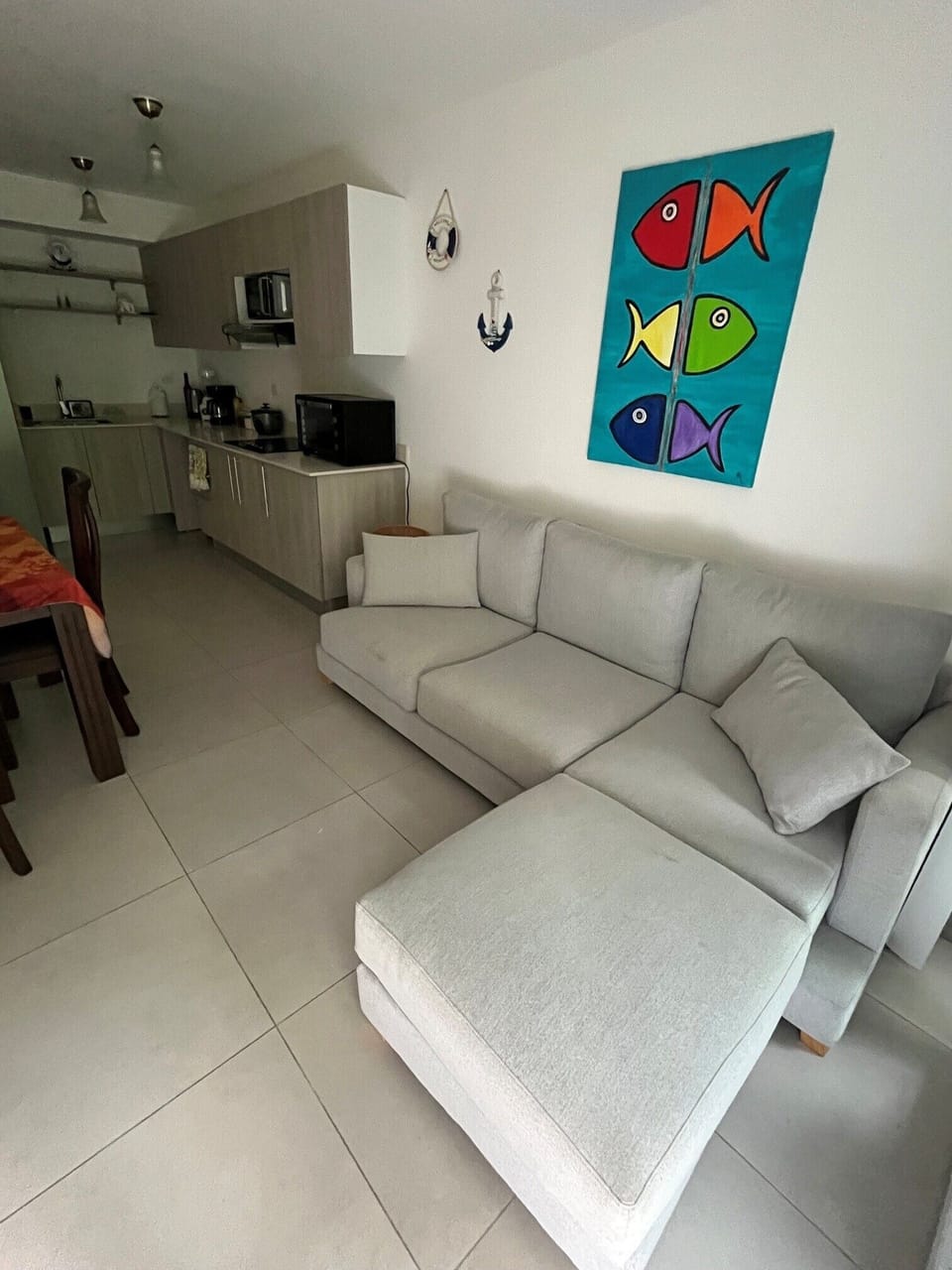 Apartment, 2 Bedrooms, Accessible, Balcony | Living area
