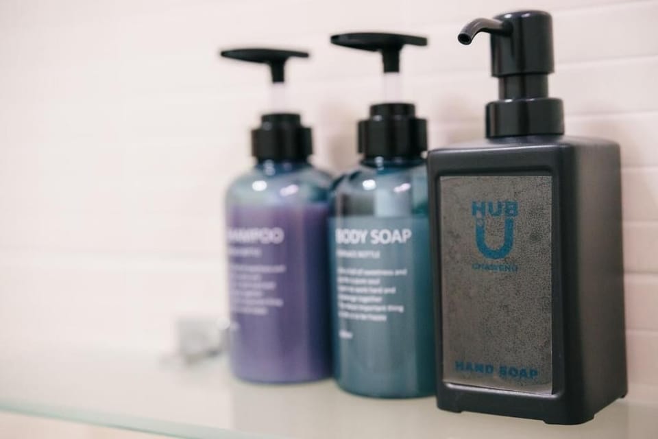 Superior Double Room | Bathroom | Shower, hair dryer, towels, soap
