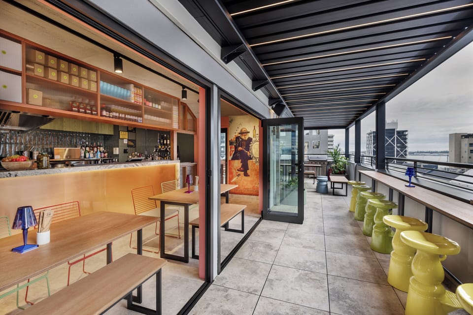 Rooftop terrace