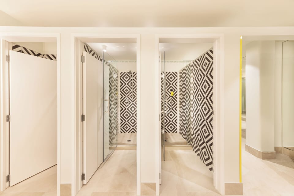 Shared bathroom