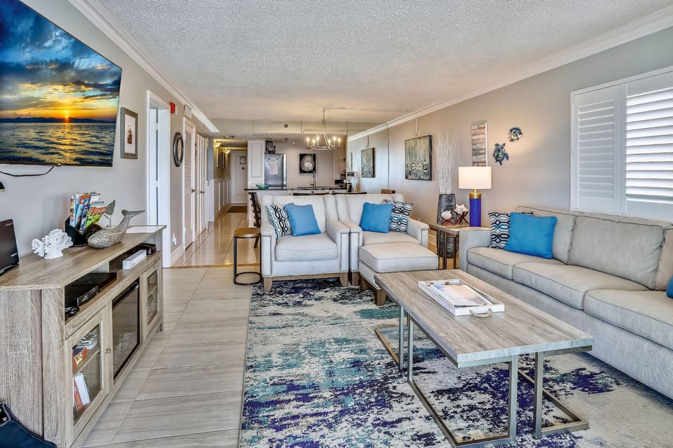 Condo, Multiple Beds (Sand Castle II - #2601 and #2602) | Living area
