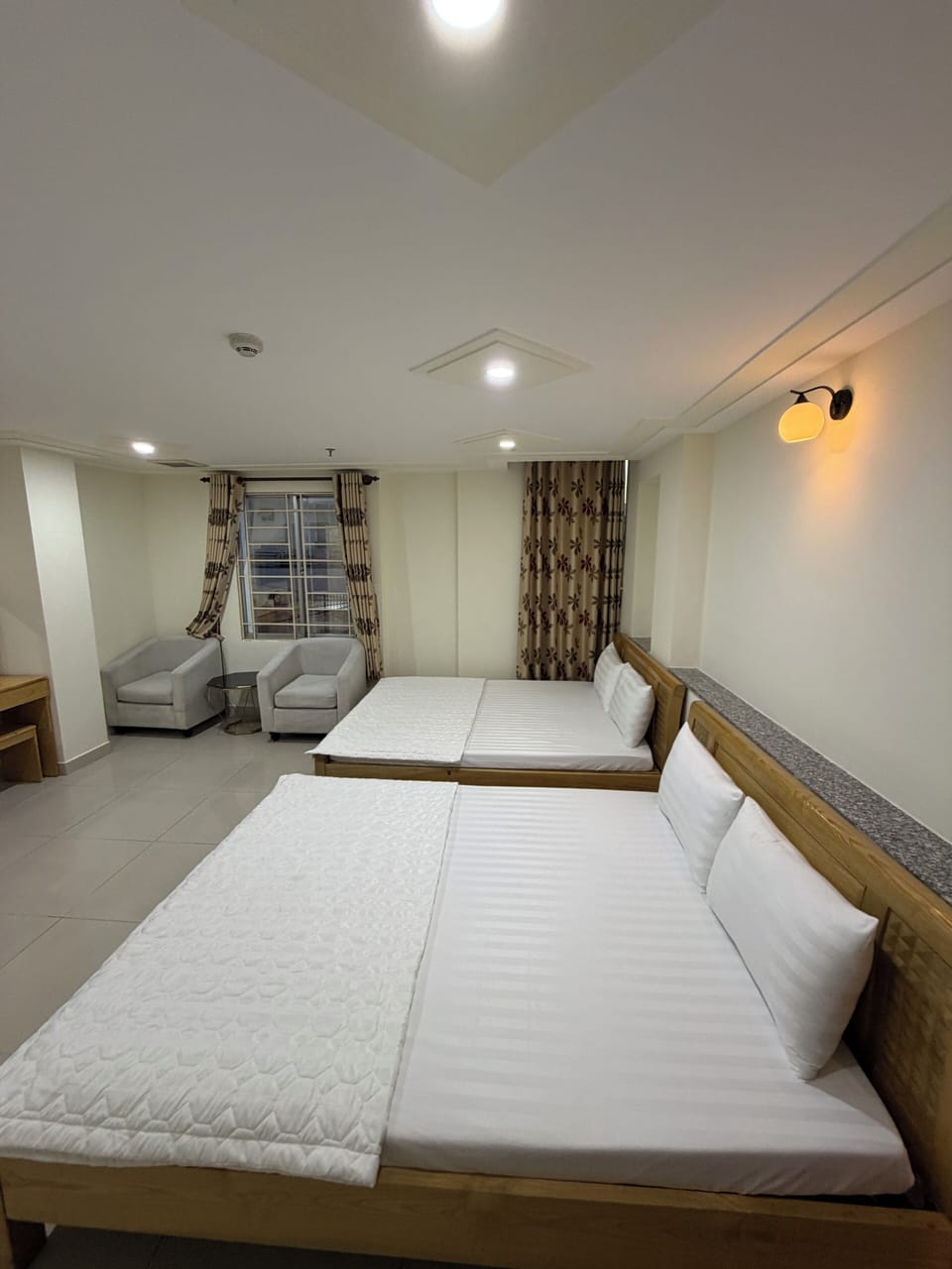 Family Room, City View | Desk, laptop workspace, blackout drapes, soundproofing
