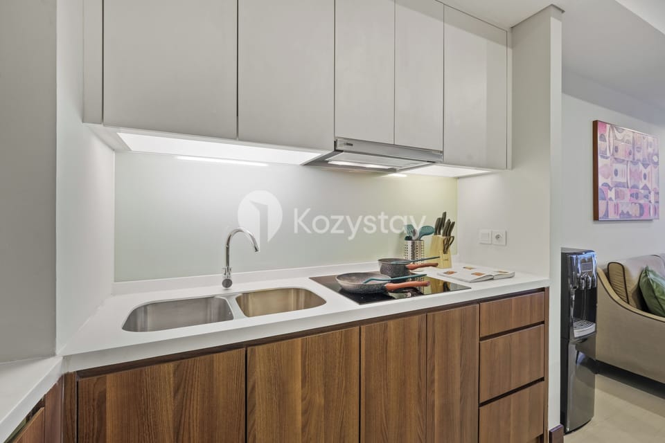 Apartment, 2 Bedrooms, City View | Private kitchen | Full-size fridge, microwave, stovetop, rice cooker