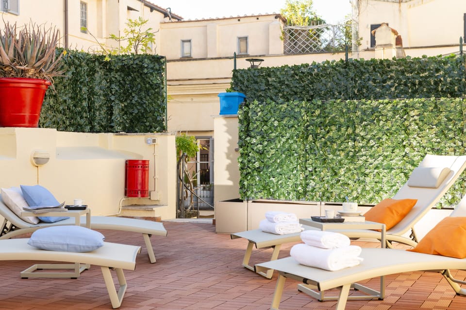 Luxury Penthouse, City View | Terrace/patio