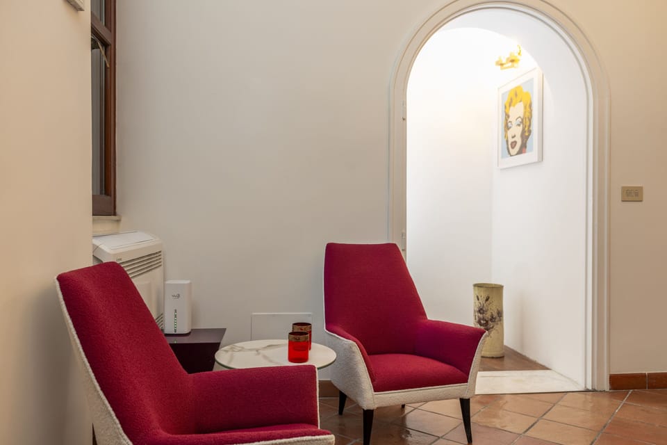 Luxury Penthouse, City View | Living area | 44-inch flat-screen TV with digital channels
