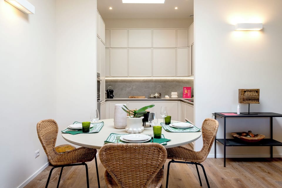 Apartment, 2 Bedrooms, Garden View | Private kitchen | Fridge, oven, stovetop, dishwasher