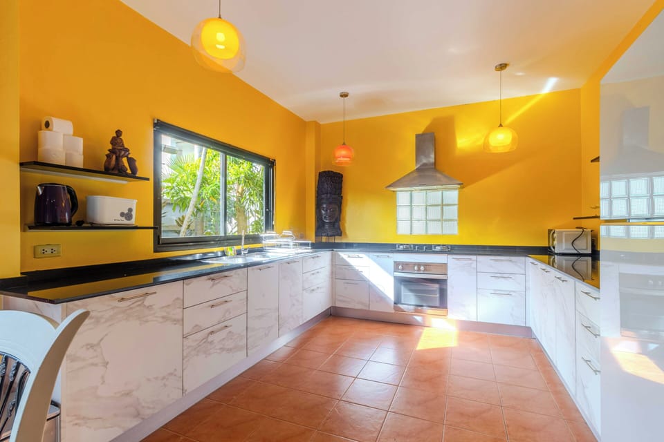 Villa, Patio | Private kitchen