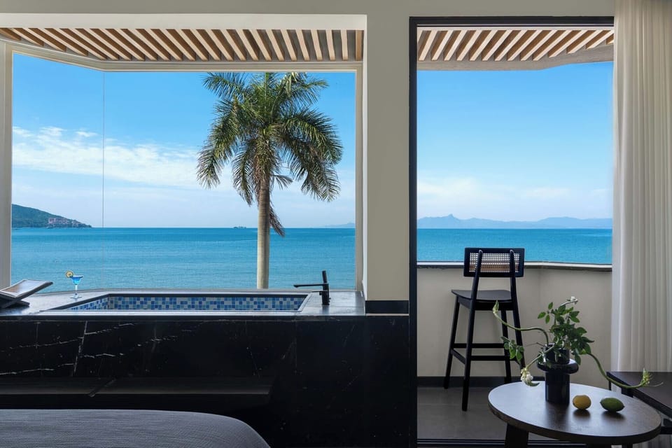 Executive Double Room, Balcony, Sea View | Terrace/patio