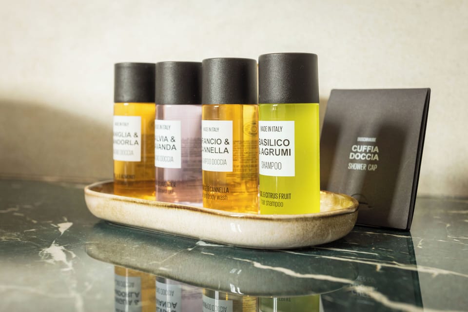 Superior Room, Balcony, City View | Bathroom | Shower, free toiletries, hair dryer, bidet
