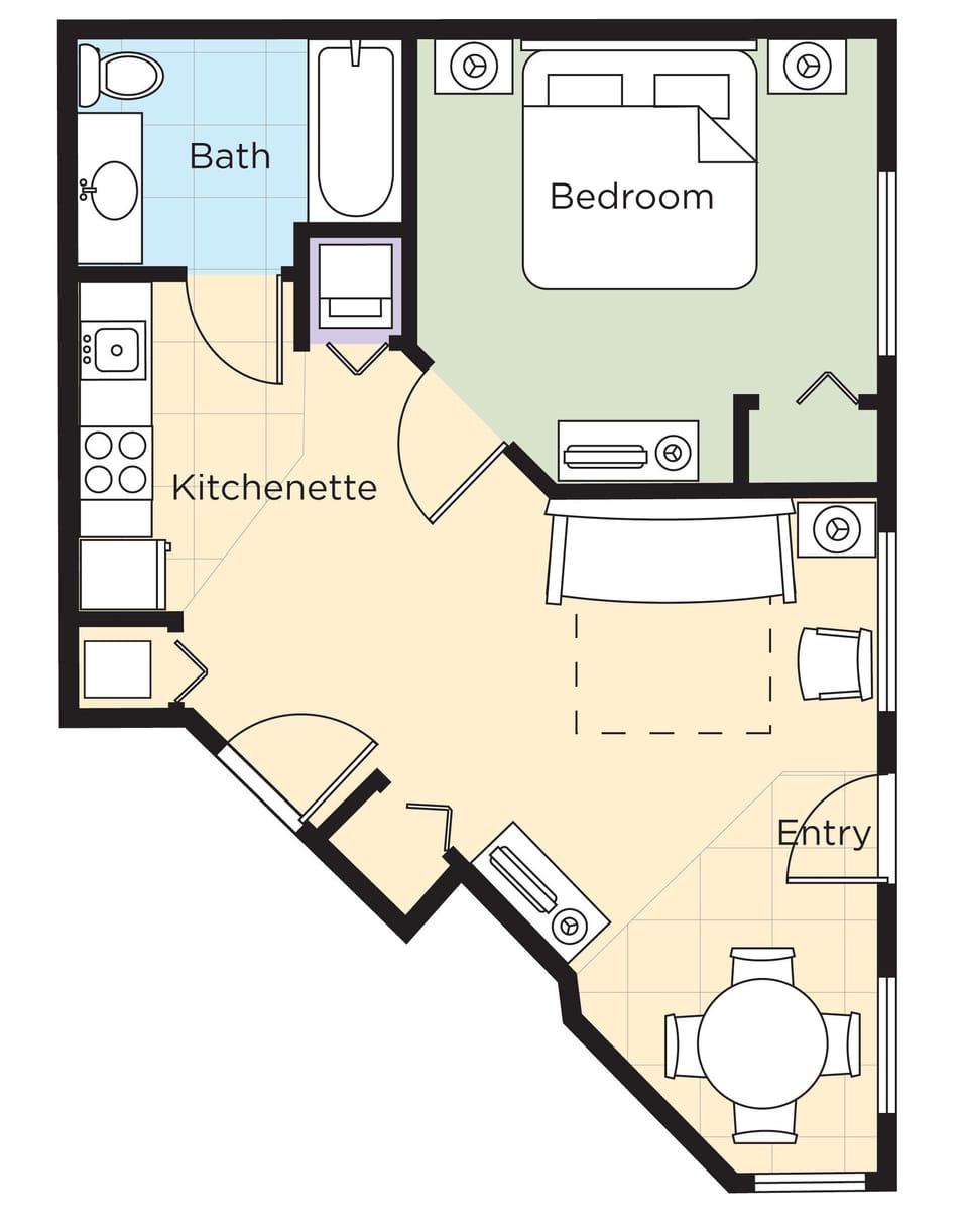 In-room safe, iron/ironing board, free WiFi, bed sheets