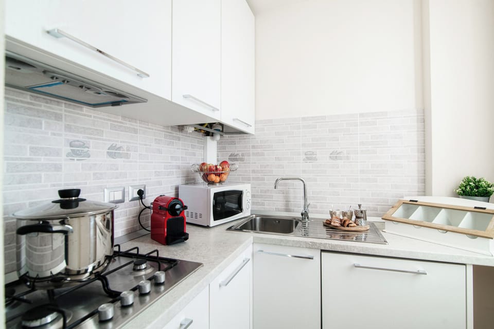 Apartment, Lake View | Private kitchen | Full-size fridge, oven, stovetop, dishwasher