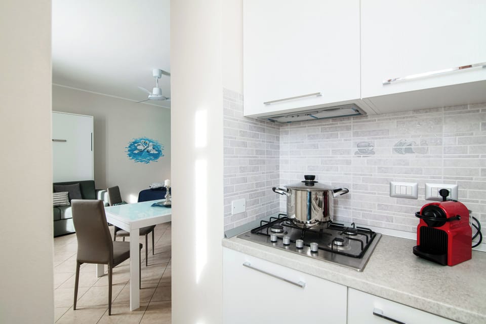 Apartment, Lake View | Private kitchen | Full-size fridge, oven, stovetop, dishwasher