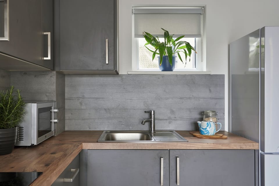 Single Room, Non Smoking, City View | Private kitchen